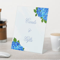 Blue Hydrangea Floral Wedding