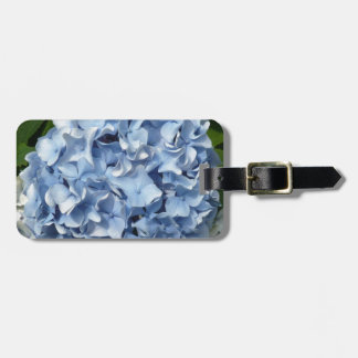 Blue Hydrangea Flower Luggage Tag