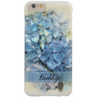 Blue Hydrangea Flowers