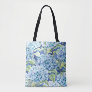 Blue Hydrangea go everywhere tote