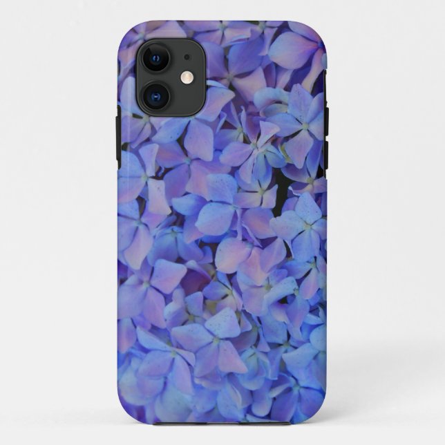 Blue Hydrangea iPhone Case (Back)