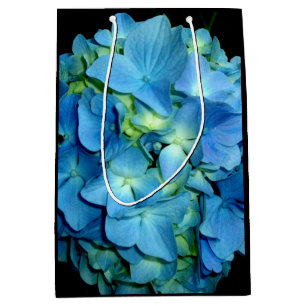Blue Hydrangea Medium Gift Bag