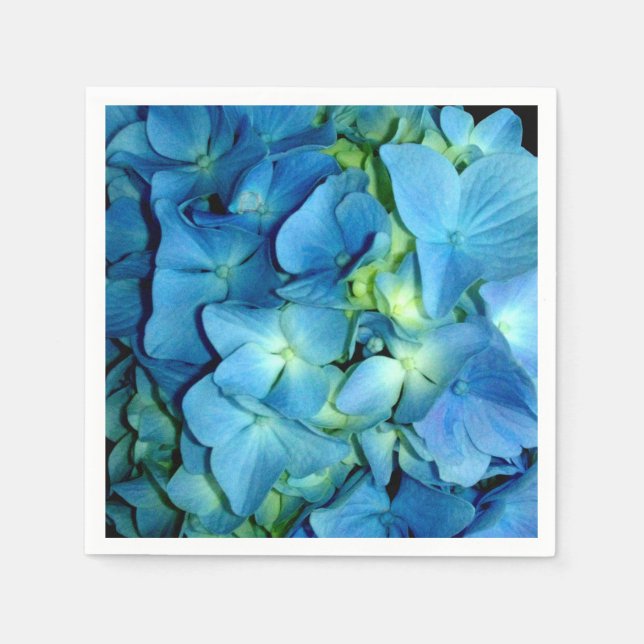 Blue Hydrangea Napkin (Front)