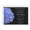 Blue Hydrangea Retirement Party Invitation