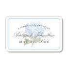 Blue Hydrangea Wedding