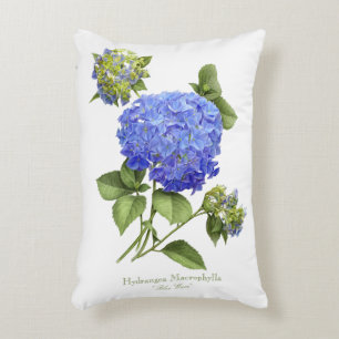 Blue Hydrangeas Decorative Cushion