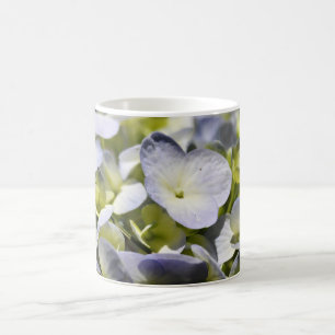 Blue Hydrangeas Flowers Coffee Mug
