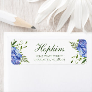 Blue Hydrangeas Script Rehearsal Dinner Address