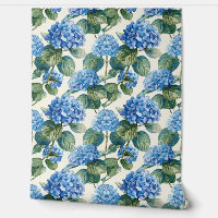 Blue Hydrangeas Wallpaper