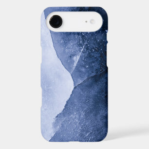 Blue Ice Abstract Art Photo