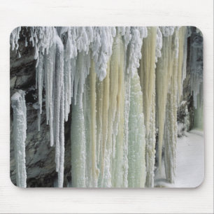 Blue Ice and Ground Water Run Off; Tahquamenon Mouse Pad