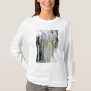 Blue Ice and Ground Water Run Off; Tahquamenon T-Shirt