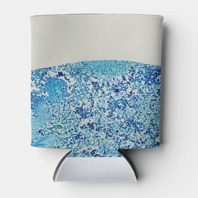 Blue Ice Can Cooler (Front)