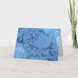 Blue ice card