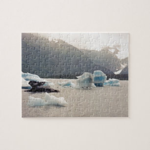 Blue Ice Jigsaw Puzzle