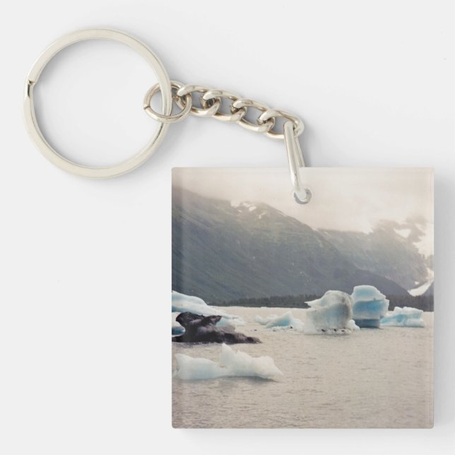 Blue Ice Key Ring (Front)