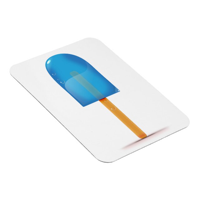 Blue Ice Lolly Magnet (Right Side)