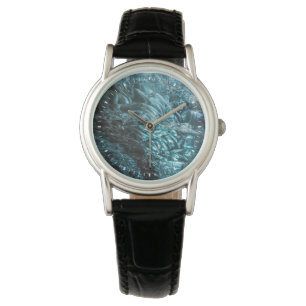 Blue ice of an ice cave, Iceland Watch