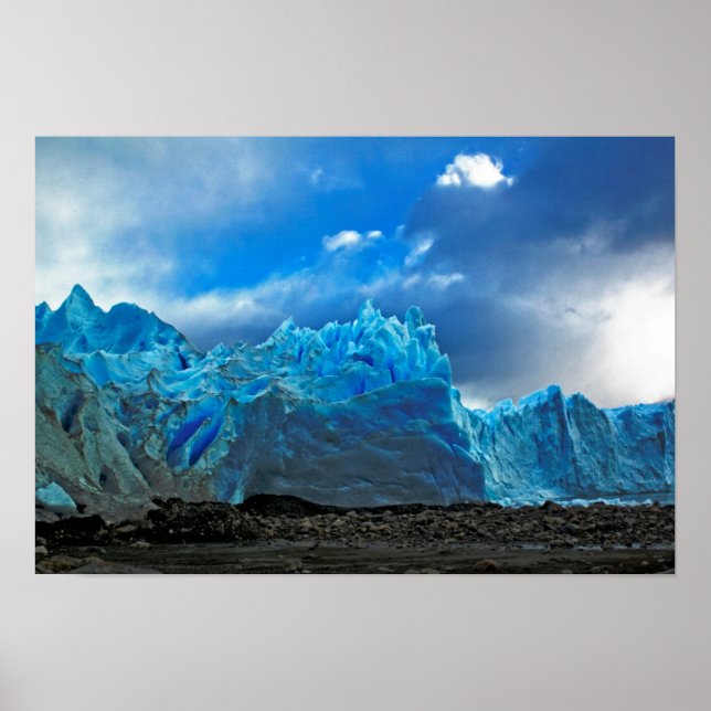 Blue Ice — Perito Moreno Poster (Front)