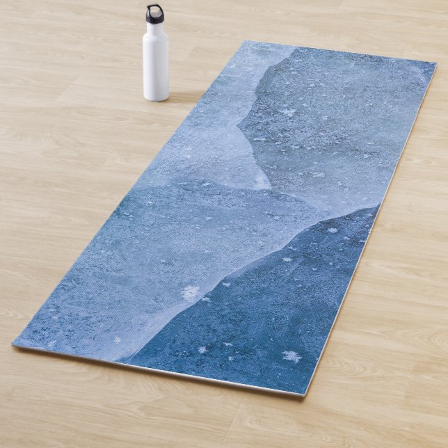 Blue Ice Surface Yoga Mat (In Situ)