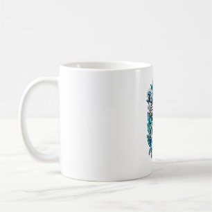 Blue Ice Tiki Guardian Coffee Mug