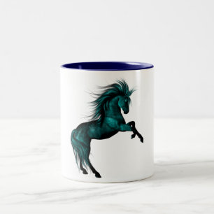 Blue Ice Two-Tone Coffee Mug