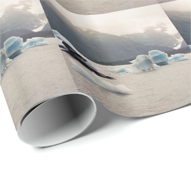Blue Ice Wrapping Paper (Roll Corner)