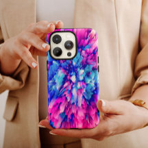 Blue Iced Abstract | iPhone 14 Case-Mate