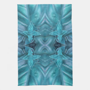 Blue Icing Abstract Tea Towel