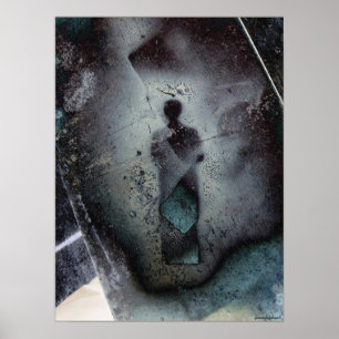 Blue Icon Poster