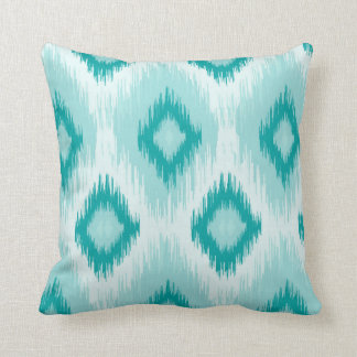 Blue iKat lumbar Throw Pillow