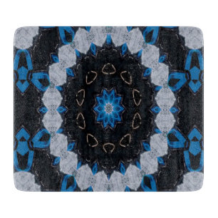 Blue in the morning and night cutting board