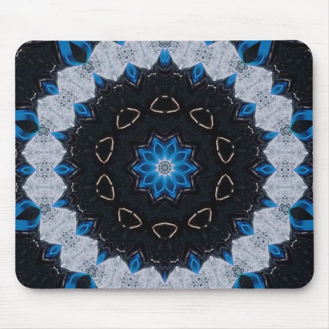 Blue in the morning and night mouse pad (Front)