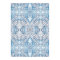 Blue Indigo Abstract Poster