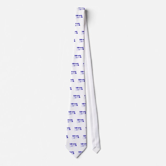 blue instrument tie (Front)