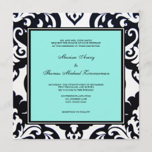 Blue Invitation