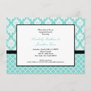 Blue Invitations