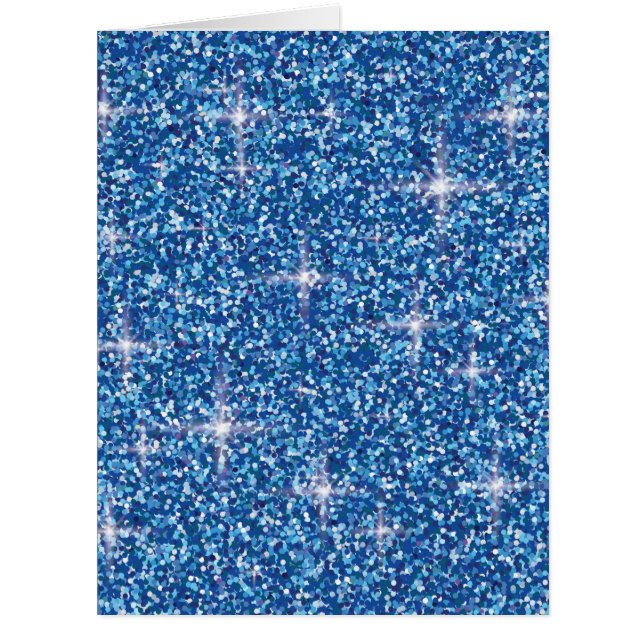 Blue iridescent glitter (Front)