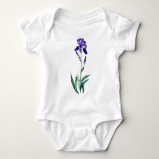 Blue Iris by PMACarlson Baby Bodysuit