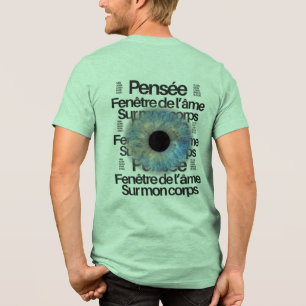 Blue Iris Eye – Window of the Soul Graphic Tee