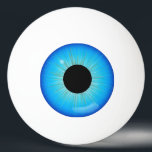 Blue Iris Eyeball Ping Pong Ball<br><div class="desc">Blue Iris Eyeball  each side or only one side,  keep or delete</div>
