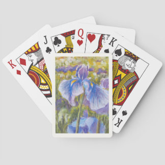 Blue Iris Playing Cards