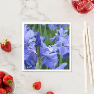 Blue Iris Table Napkin
