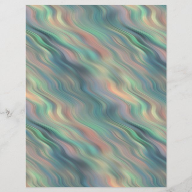 Blue Iris Wavy Texture (Front)