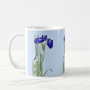 Blue Irises by Ohara Koson Coffee Mug