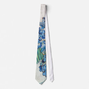 Blue Irises by Vincent Van Gogh Fine Art Tie