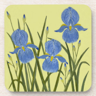 Blue Irises Coaster