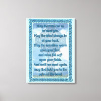 Blue Irish Blessing