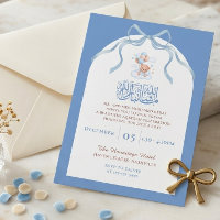 Blue Islamic Aqiqah for Baby Boy