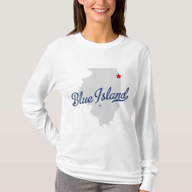 Blue Island Illinois IL Shirt (Front)